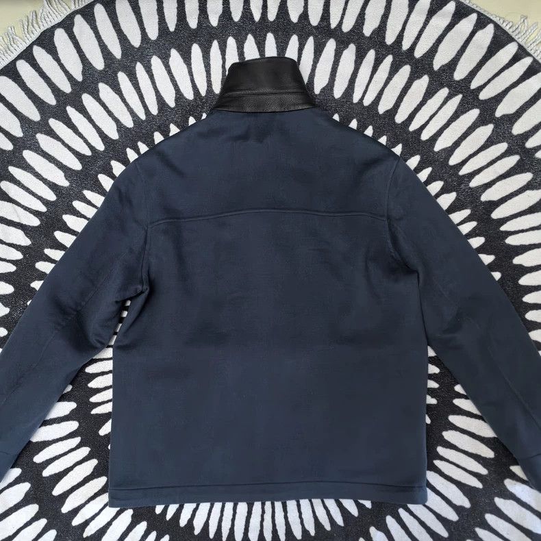 Loro Piana Loro Piana Blue Cashmere Horse Bomber Jacket - dmc Size US S / EU 44-46 / 1 - 3 Thumbnail