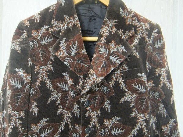 Comme des Garcons COMME des GARCONS Vintage Leaf Velvet Jacket - dmc Size US M / EU 48-50 / 2 - 3 Thumbnail