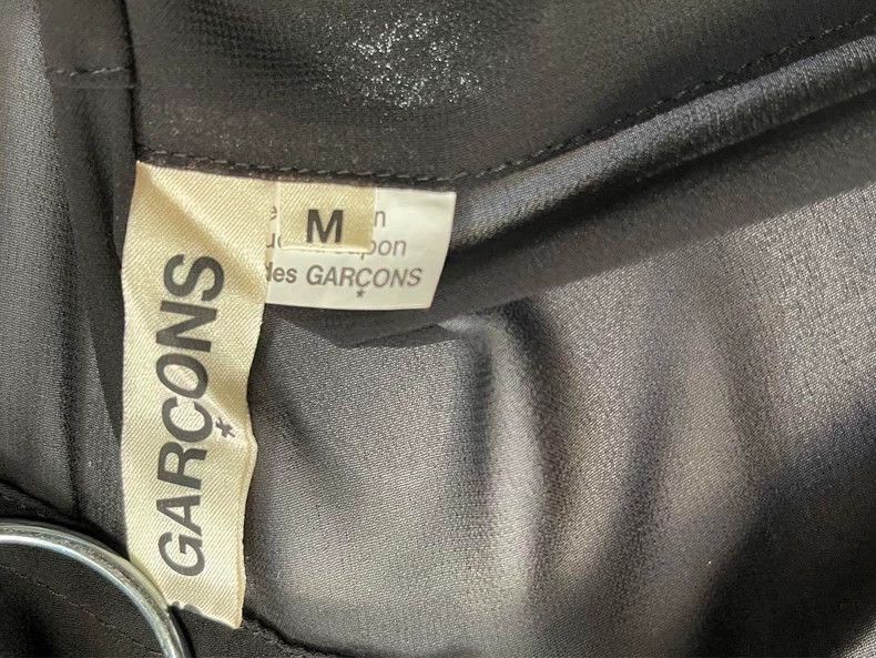 Comme des Garcons CDG Black Velvet Mesh Vest Outerwear - dmc Size US M / EU 48-50 / 2 - 4 Thumbnail