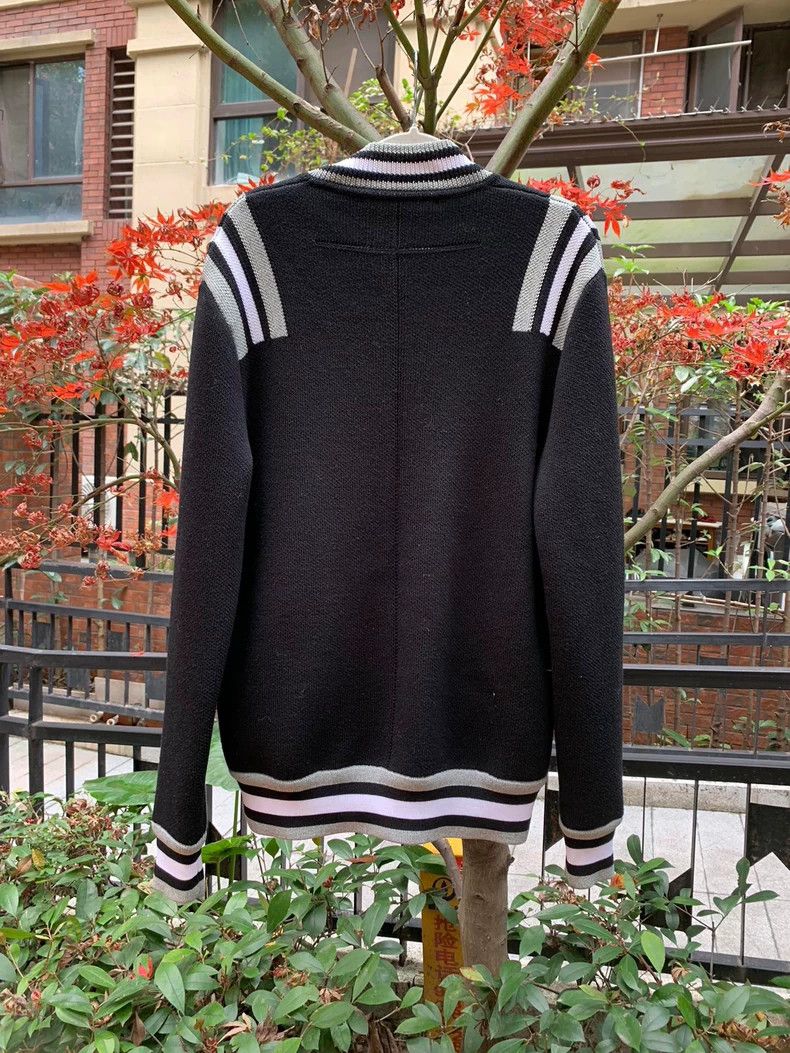 Givenchy Givenchy No. 17 Wool Knit Baseball Jacket - dmc Size US S / EU 44-46 / 1 - 2 Thumbnail