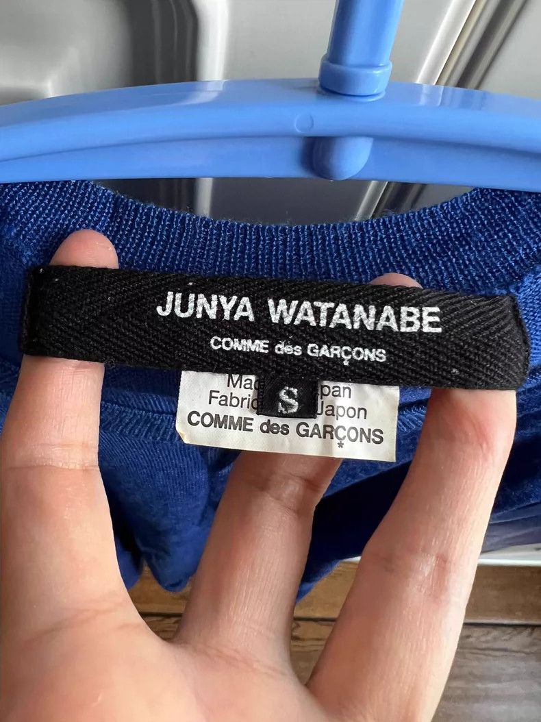 Junya Watanabe Junya Watanabe Blue Wing Short Sleeve Top - dmc Size US S / EU 44-46 / 1 - 3 Thumbnail