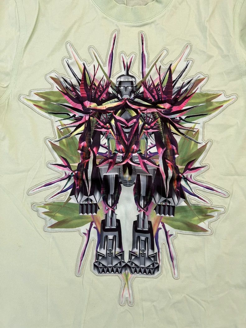 Givenchy Givenchy Paradise Bird Robot Print T-shirt - dmc Size US XXS / EU 40 - 2 Thumbnail