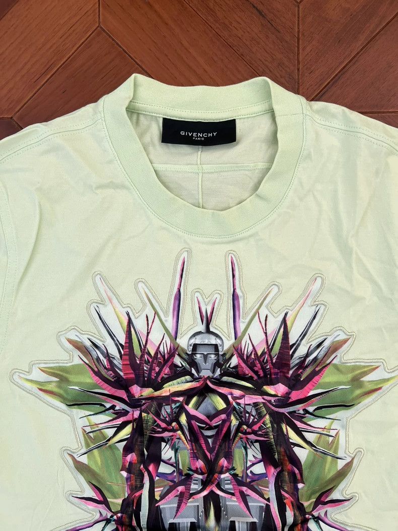 Givenchy Givenchy Paradise Bird Robot Print T-shirt - dmc Size US XXS / EU 40 - 4 Thumbnail