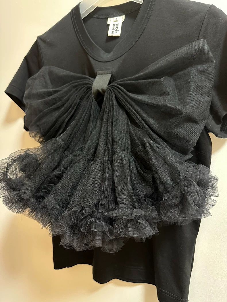 Comme des Garcons Comme des Garcons 20SS Tulle Decor Tee - dmc Size US S / EU 44-46 / 1 - 2 Thumbnail