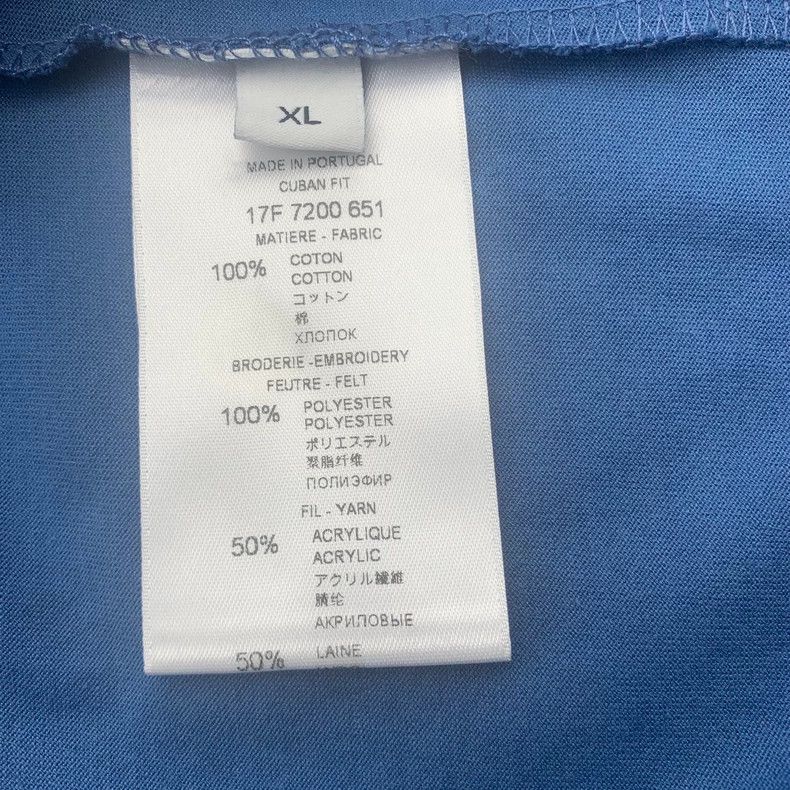 Givenchy GIVENCHY Blue Star Embroidered T-Shirt - dmc Size US XL / EU 56 / 4 - 6 Thumbnail