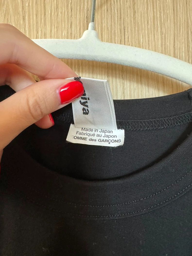 Comme des Garcons COMME des GARÇONS Pleated Black T-shirt - dmc Size US M / EU 48-50 / 2 - 4 Thumbnail