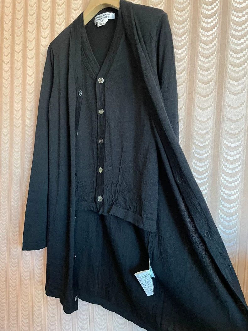 Comme des Garcons Comme des Garcons Black Layered Cardigan - dmc Size US M / EU 48-50 / 2 - 3 Thumbnail