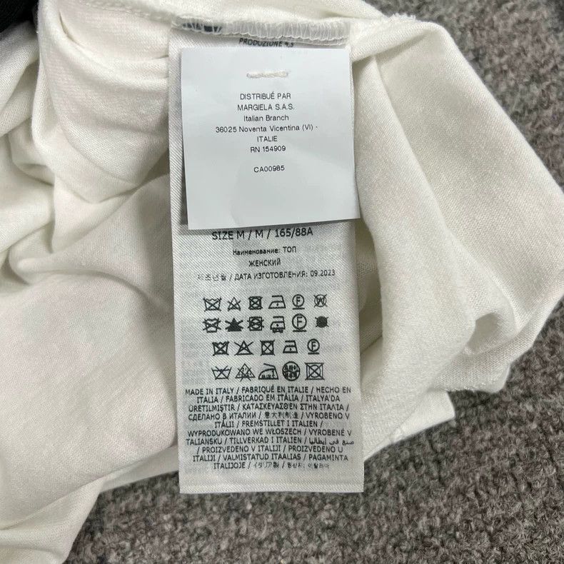 Maison Margiela Maison Margiela Mesh Cold Shoulder Top - dmc Size US M / EU 48-50 / 2 - 4 Thumbnail