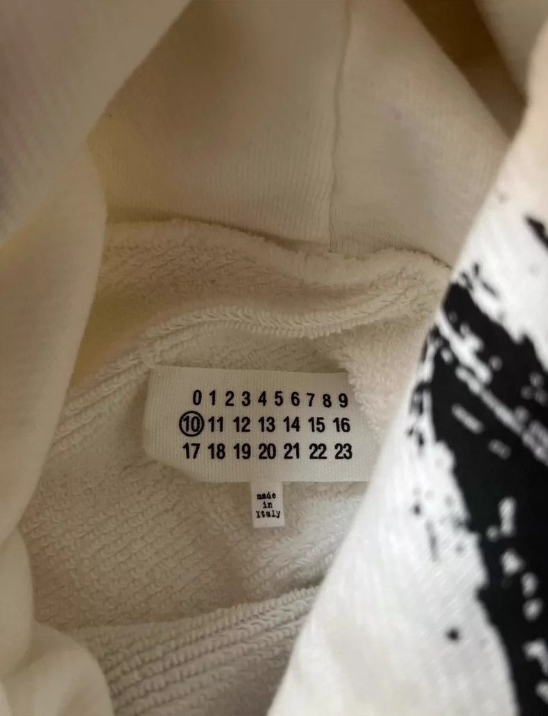 Maison Margiela Maison Margiela Ink Splatter Hoodie - dmc Size US L / EU 52-54 / 3 - 5 Thumbnail