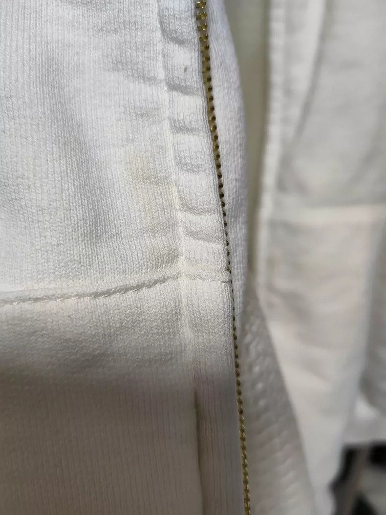 Gucci Gucci White Zip-Up Track Jacket - dmc Size US XS / EU 42 / 0 - 9 Thumbnail