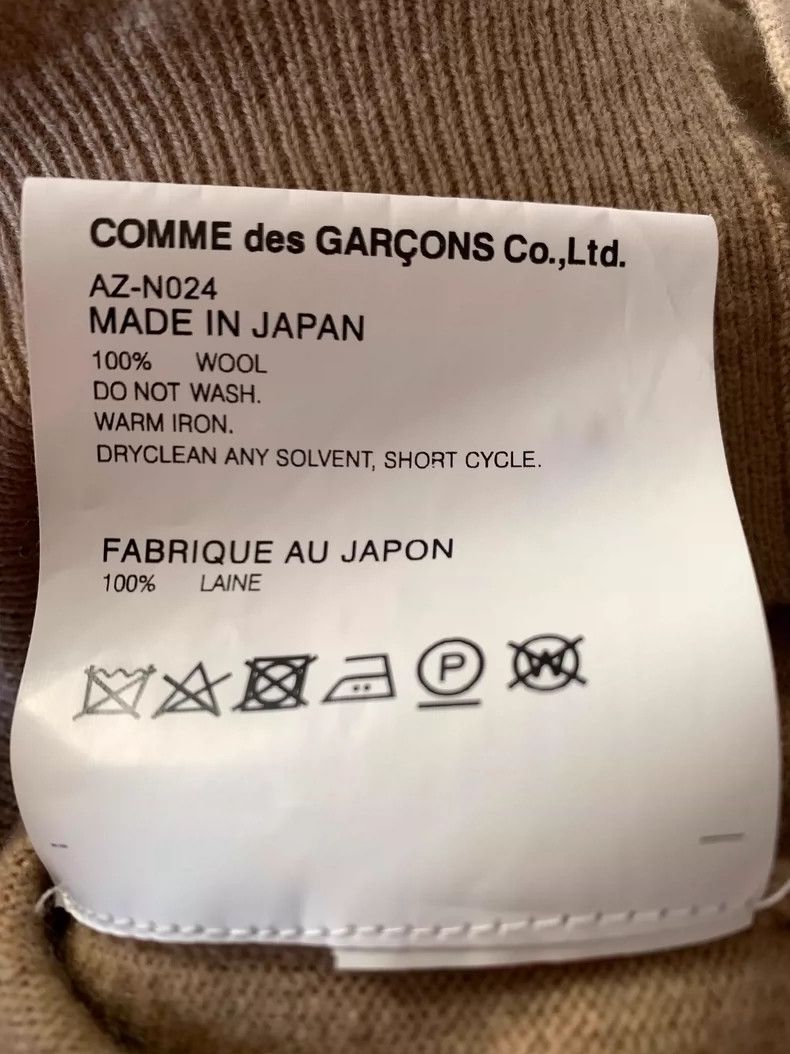 Comme des Garcons PLAY CDG PLAY Wool Cardigan with Black Heart - dmc Size US XL / EU 56 / 4 - 6 Thumbnail
