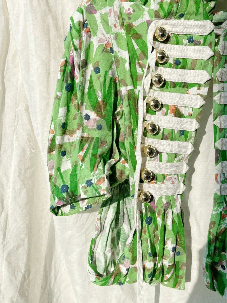 Comme des Garcons CDG Tao Deformed Knight Button Print Top - dmc Size US M / EU 48-50 / 2 - 5 Thumbnail