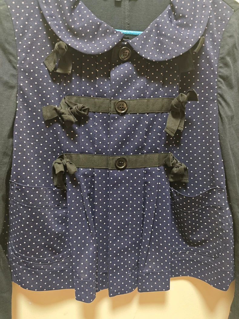 Comme des Garcons COMME des GARCONS Polka Dot Bow Top - dmc Size US M / EU 48-50 / 2 - 3 Thumbnail