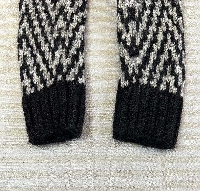 Chanel Chanel Black and White Pattern Mohair Wool Cardigan Coat - dmc Size US M / EU 48-50 / 2 - 3 Thumbnail