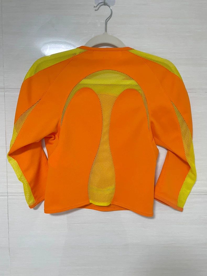 Junya Watanabe CDG Junya Watanabe Orange Paneled Top - dmc Size US XS / EU 42 / 0 - 5 Thumbnail