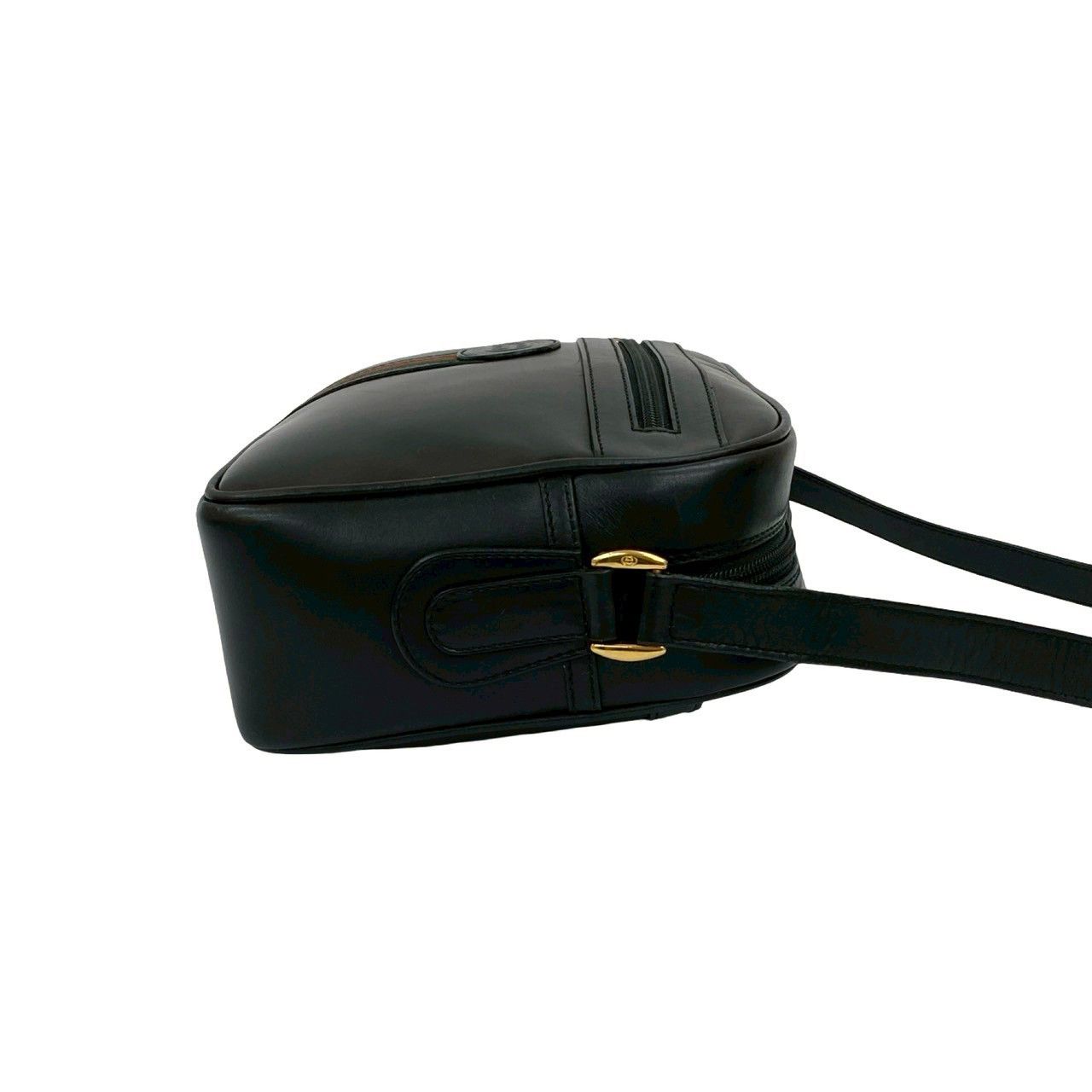 Gucci Gucci Gucci Old Gucci GG Logo Leather Shoulder Bag Leather Shoulder Bag Size ONE SIZE - 7 Thumbnail