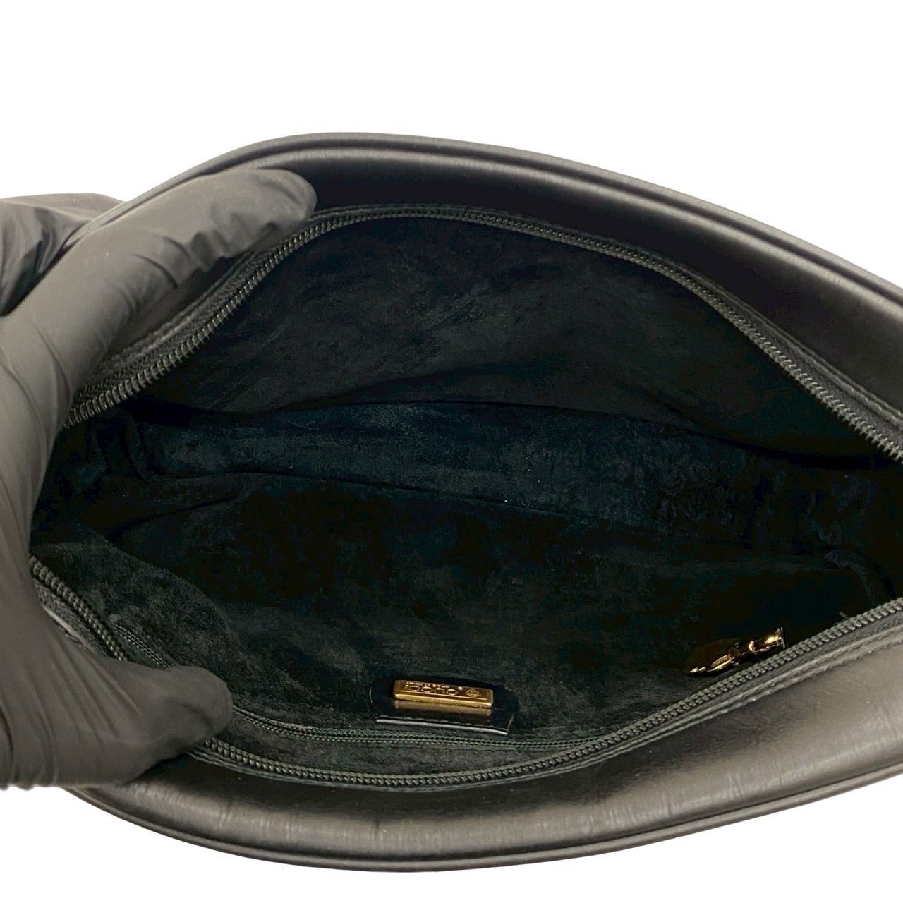 Gucci Gucci Gucci Old Gucci GG Logo Leather Shoulder Bag Leather Shoulder Bag Size ONE SIZE - 10 Thumbnail