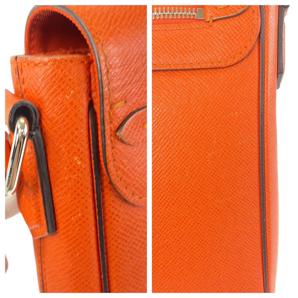 Louis Vuitton Louis Vuitton Louis Vuitton Roman PM Taiga Shoulder Bag Leather Crossbody Bag M30618 DUTY FREE for USA Size ONE SIZE - 7 Thumbnail