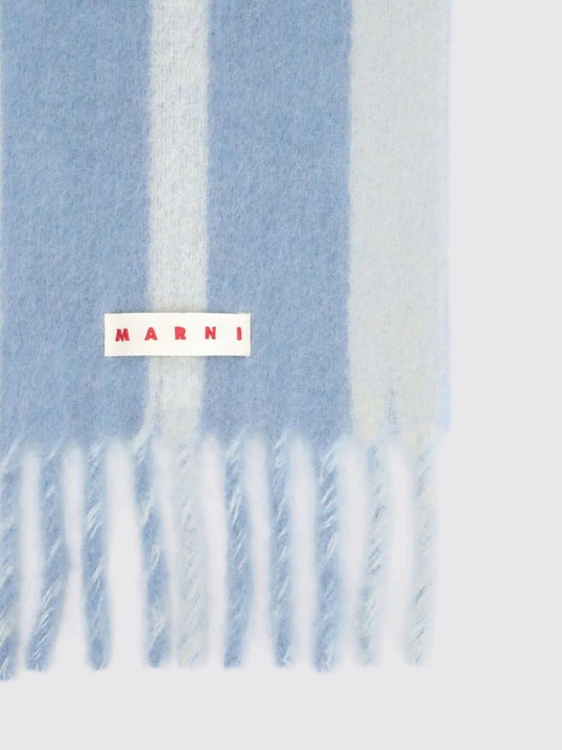 Marni Marni Scarf Woman Gnawed Blue Size ONE SIZE - 2 Thumbnail