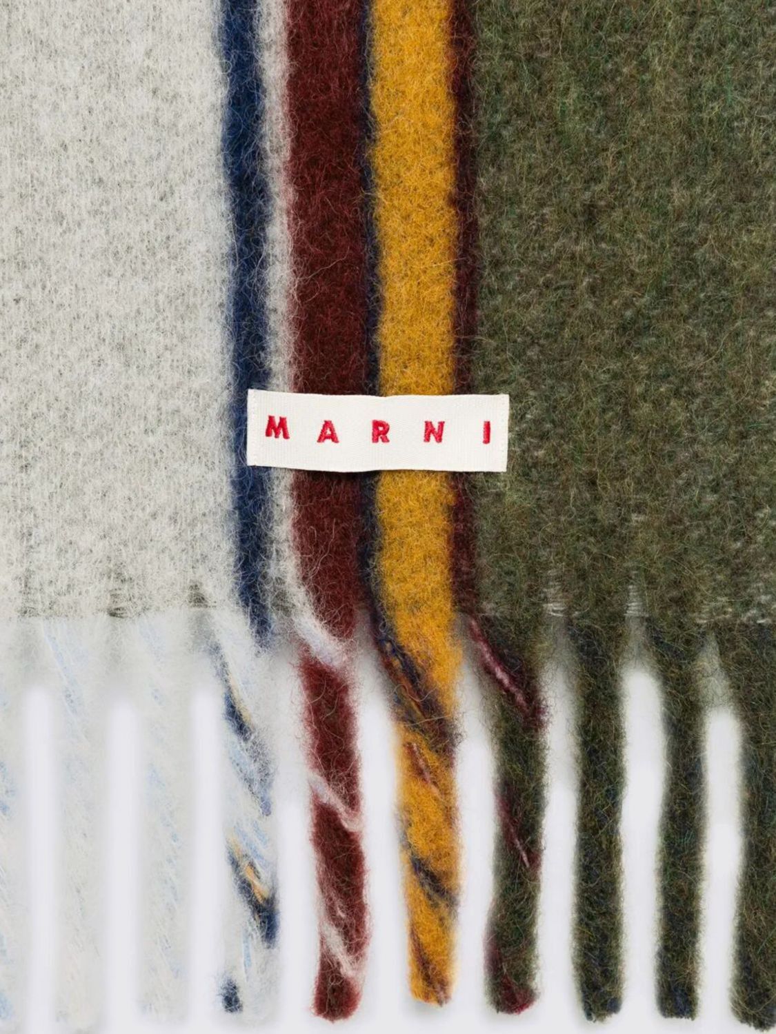 Marni Marni Scarf Men Green Size ONE SIZE - 2 Thumbnail