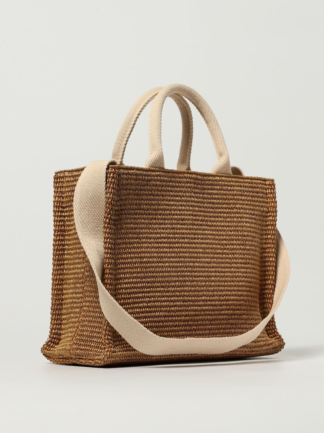 Marni Marni Tote Bag Woman Beige Size ONE SIZE - 3 Thumbnail