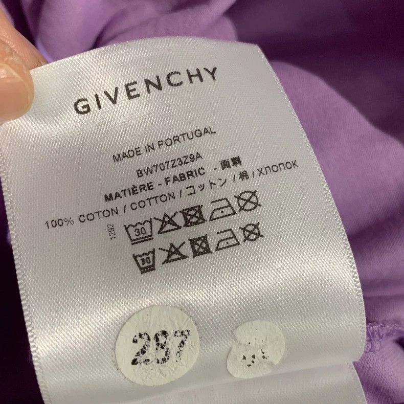 Givenchy GIVENCHY Purple Graphic Short Sleeve T-shirt - dmc Size US XS / EU 42 / 0 - 3 Thumbnail