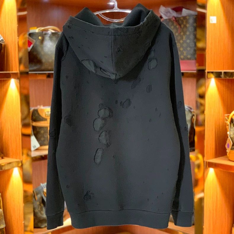 Givenchy GIVENCHY Paris Black Men's Hoodie - dmc Size US M / EU 48-50 / 2 - 5 Thumbnail