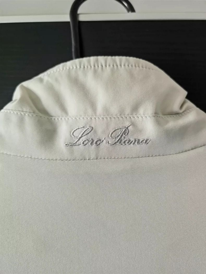 Loro Piana Loro Piana Cream Zip-Up Vest - dmc Size US S / EU 44-46 / 1 - 5 Thumbnail