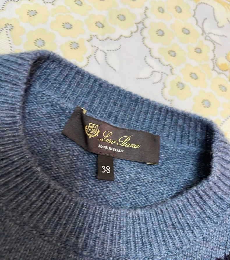 Loro Piana Loro Piana Cashmere Crewneck Sweater - dmc Size US M / EU 48-50 / 2 - 2 Thumbnail