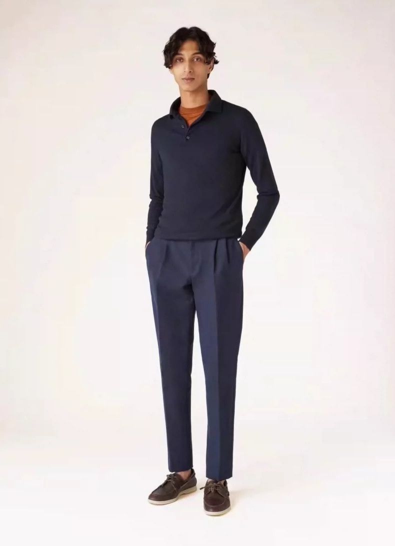 Loro Piana Loro Piana Baby Cashmere Polo Sweater - dmc Size US M / EU 48-50 / 2 - 2 Thumbnail