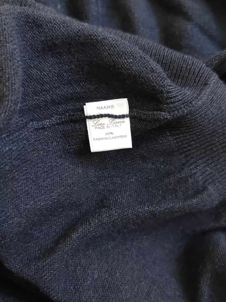 Loro Piana Loro Piana Cashmere Polo Knit Sweater - dmc Size US XXL / EU 58 / 5 - 4 Thumbnail