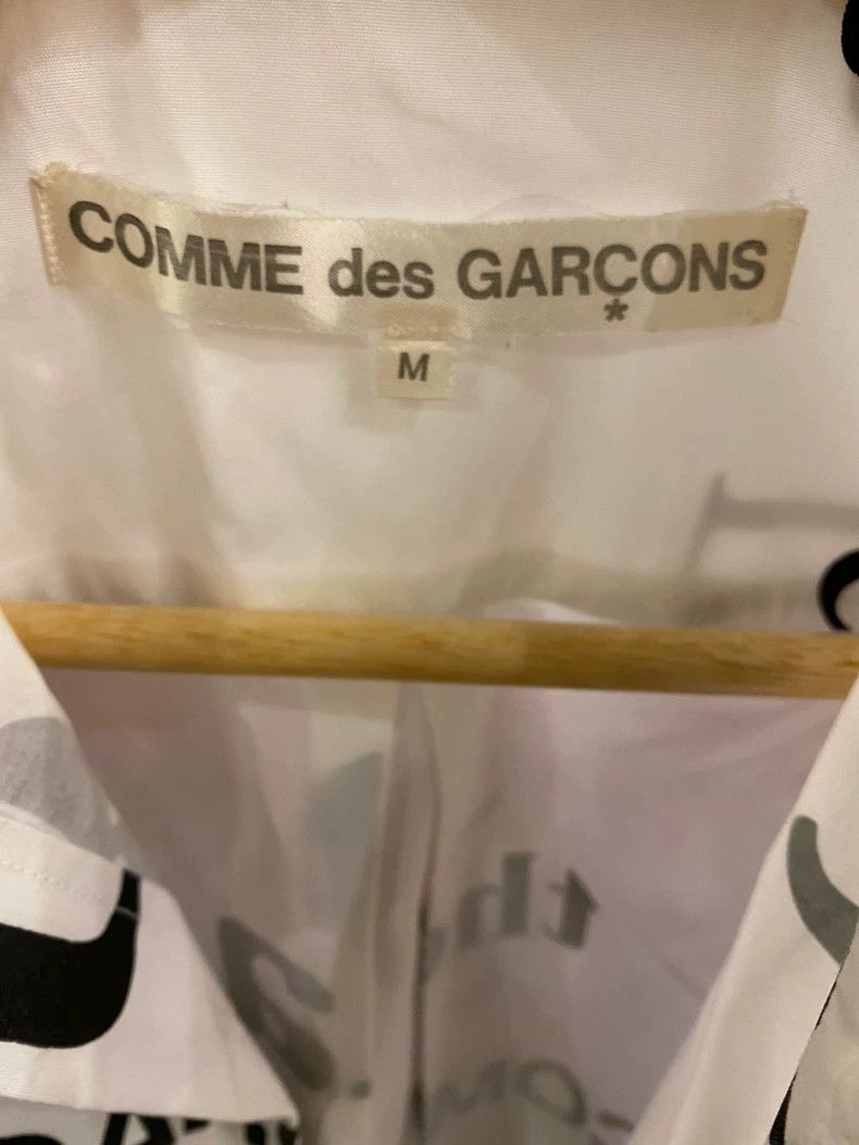 Comme des Garcons COMME des GARCONS Logo Print Shirt - dmc Size US M / EU 48-50 / 2 - 4 Thumbnail