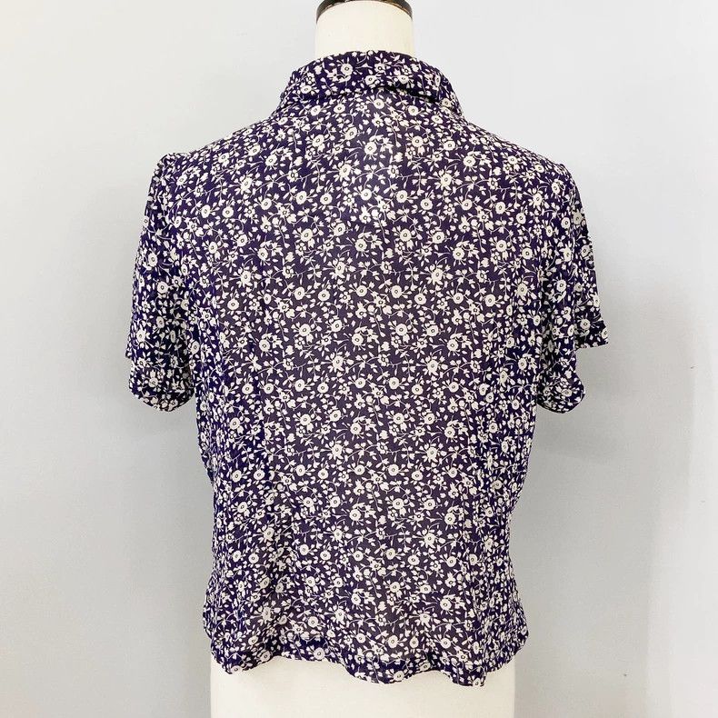 Comme des Garcons COMME des GARCONS Floral Silk Shirt - dmc Size US M / EU 48-50 / 2 - 2 Thumbnail