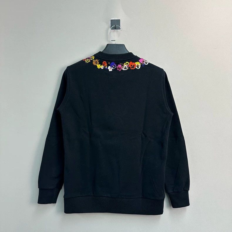 Givenchy Givenchy Floral Embroidered Collar Sweatshirt - dmc Size US XS / EU 42 / 0 - 2 Thumbnail