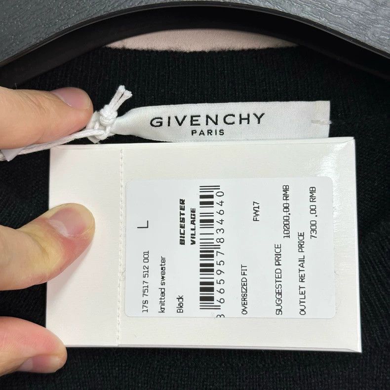 Givenchy Givenchy Logo Embroidered Sweater - dmc Size US L / EU 52-54 / 3 - 3 Thumbnail
