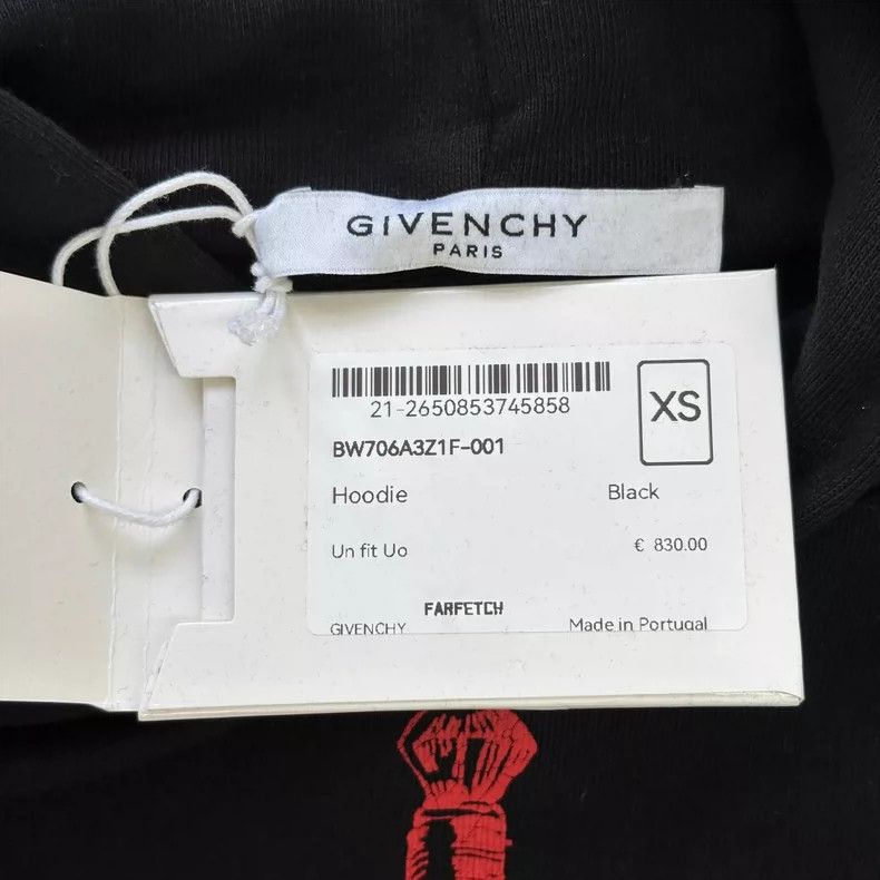 Givenchy Givenchy New Moon Graphic Hoodie - dmc Size US XS / EU 42 / 0 - 3 Thumbnail