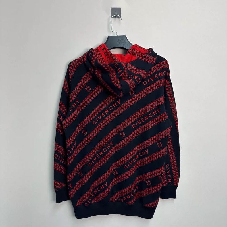 Givenchy Givenchy Wool Logo Print Hoodie - dmc Size US XS / EU 42 / 0 - 2 Thumbnail