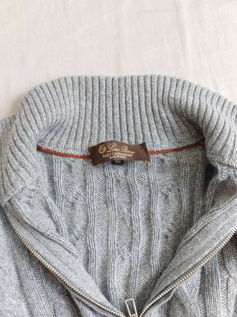 Loro Piana Loro Piana Baby Cashmere Cable Knit Sweater - dmc Size US XS / EU 42 / 0 - 4 Thumbnail