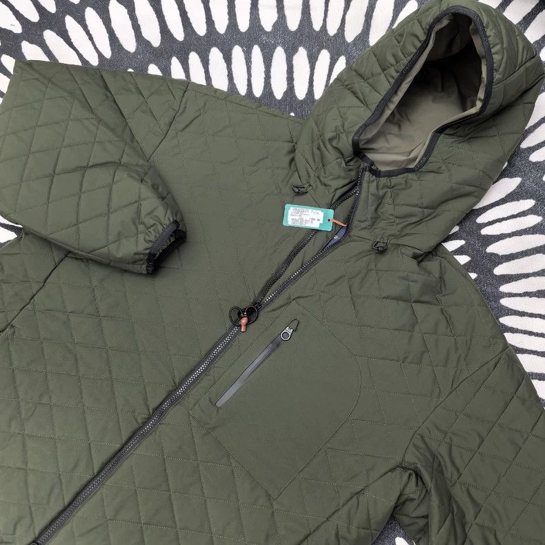 Loro Piana Loro Piana Forest Green Quilted Jacket - dmc Size US XL / EU 56 / 4 - 2 Thumbnail