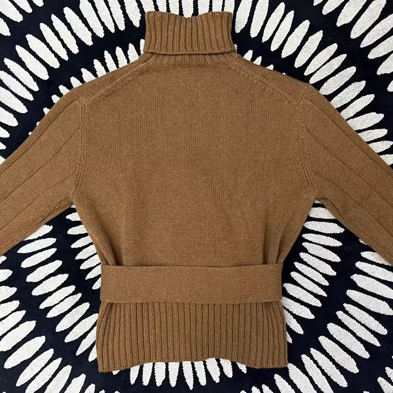 Loro Piana Loro Piana Women's Babycashmere Turtleneck Sweater - dmc Size US M / EU 48-50 / 2 - 3 Thumbnail