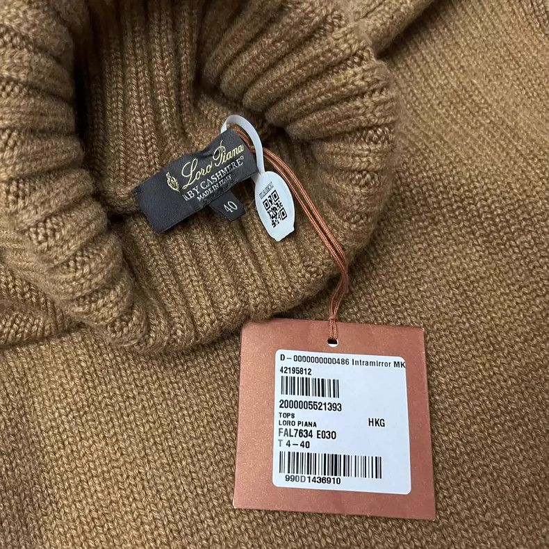 Loro Piana Loro Piana Women's Babycashmere Turtleneck Sweater - dmc Size US M / EU 48-50 / 2 - 5 Thumbnail
