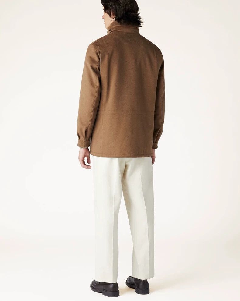 Loro Piana Loro Piana Autumn Leaf Cashmere Coat - dmc Size US L / EU 52-54 / 3 - 7 Thumbnail