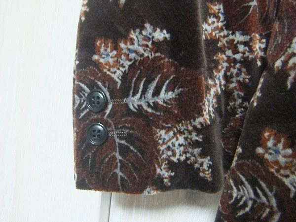 Comme des Garcons COMME des GARCONS Leaf Velvet Jacket - dmc Size US M / EU 48-50 / 2 - 5 Thumbnail
