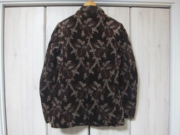 Comme des Garcons COMME des GARCONS Leaf Velvet Jacket - dmc Size US M / EU 48-50 / 2 - 2 Thumbnail