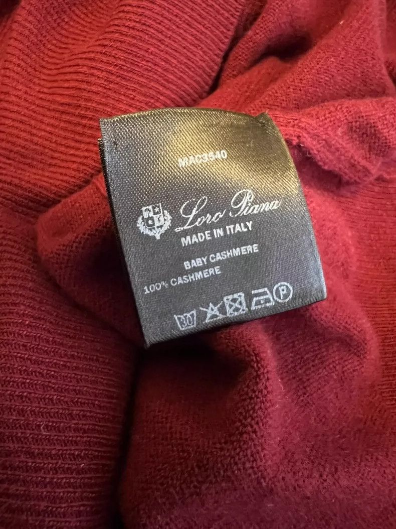 Loro Piana Loro Piana Baby Cashmere V-Neck Sweater - dmc Size US L / EU 52-54 / 3 - 3 Thumbnail
