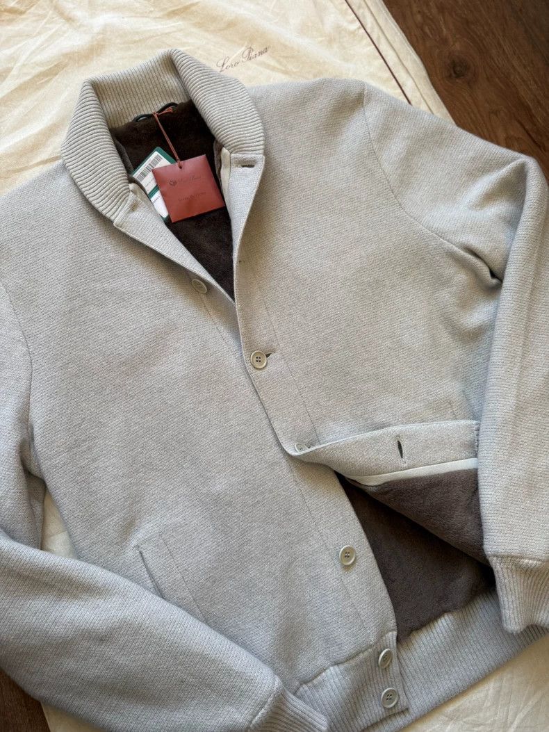 Loro Piana Loro Piana Babycashmere Pilot Jacket - dmc Size US L / EU 52-54 / 3 - 2 Thumbnail