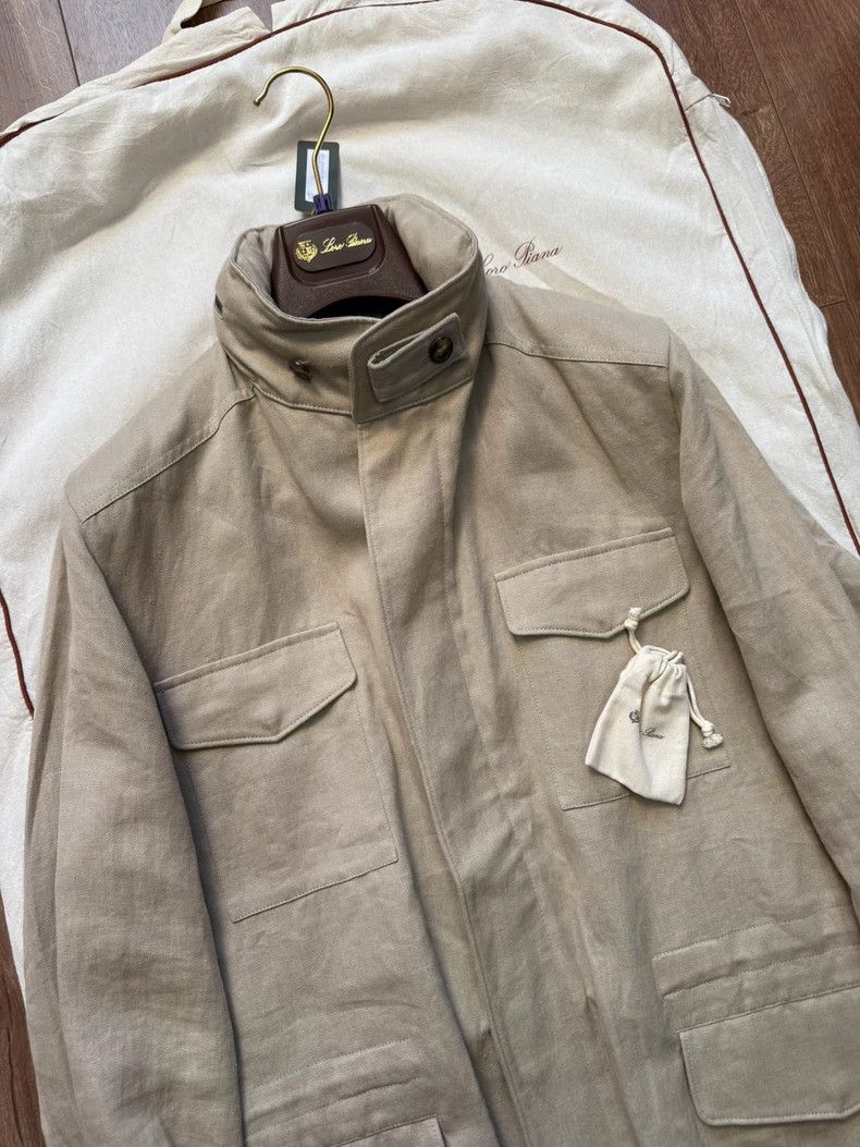 Loro Piana Loro Piana Linen Traveller Jacket - dmc Size US M / EU 48-50 / 2 - 2 Thumbnail