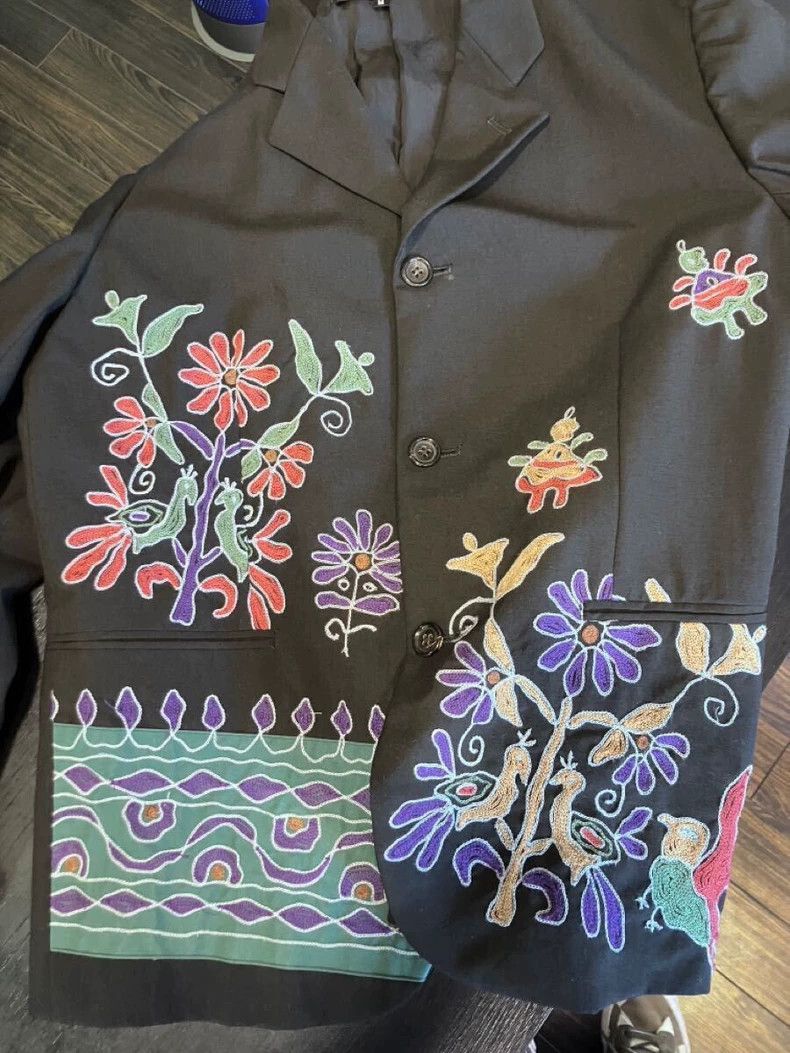 Comme des Garcons COMME des GARCONS Vintage Floral Blazer - dmc Size US M / EU 48-50 / 2 - 7 Thumbnail