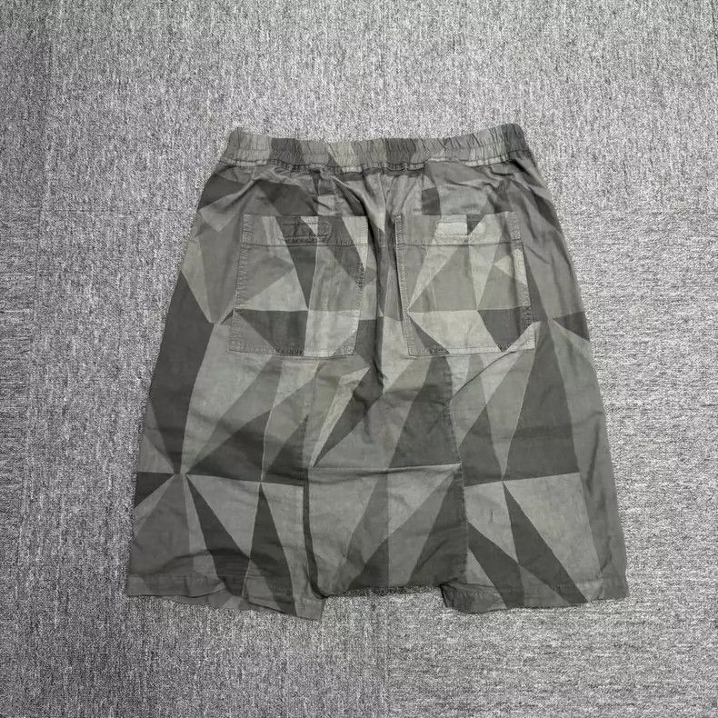 Rick Owens Drkshdw rick owens drkshdw geometric pattern shorts-dmc Size US 31 - 2 Thumbnail