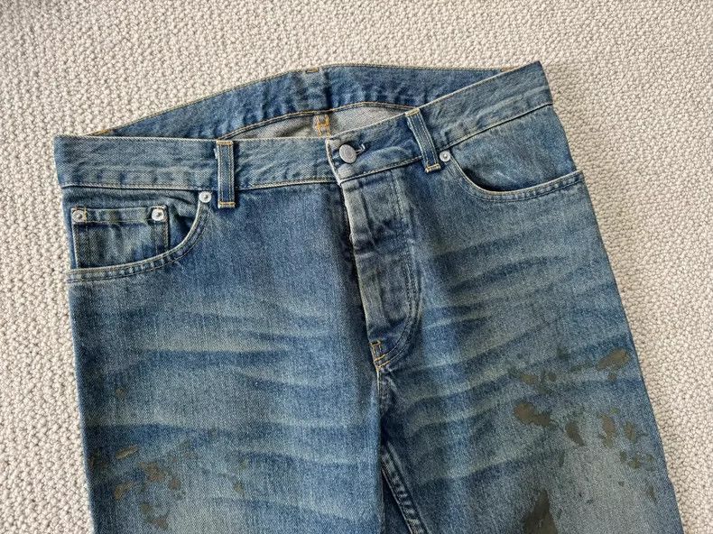 Helmut Lang Helmut Lang Ink Splash Denim Jeans W32 Size US 32 / EU 48 - 4 Thumbnail